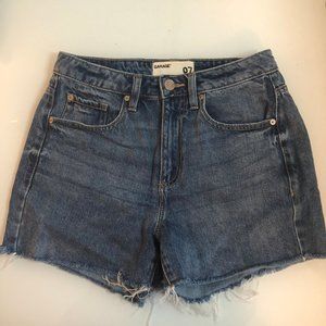 Garage High Waisted Mom Shorts